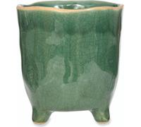 Garden Trading Pot de Fleurs Positano "Forest Green" - L - Ø 13.5 cm