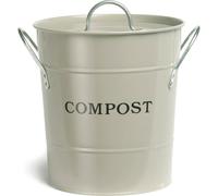 Garden Trading Seau à Compost Gris Argile