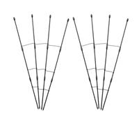 Garden Trellis, Climbing Plant Support Rack, 2-Piece Rust-Proof Grow Frame, Reusable Vertical Growing Structure, Space-Saving Sturdy Design, for Potted Vegetables, Greenhouse, Balcony, Patio