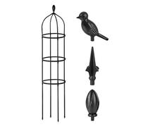 Garden Trellis for Climbing Plants Outdoor, Rustproof Rose Climber Rack | Climbing Plant Supports for Gardeners Hobbyists Growers Balcony Patio Deck Home Apartment Raised Bed Vegetables Fruits
