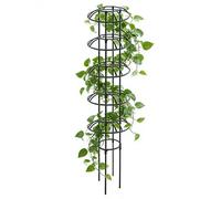 Garden Trellis - Metal Rustproof Obelisk Plant Support | Heavy Duty Climbing Plants Trellis for Vines Clematis Rose Tomato Vegetable Potted Indoor Outdoor Decorative Tower for Garden Patio Use
