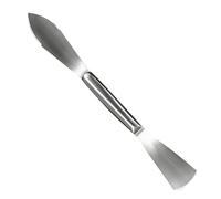 Garden Trowel - Double-Headed Stainless Steel Shovel | Flat & Pointed Manual Gardening Tool | for Weeding Loosening Soil Digging Vegetables, Landscaping Yard Work Planting Transplanting
