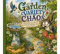 Garden Variety Chaos: 72 single-sided image Adult coloring book that brings to light the humorously entertaining chaos nature provides every day
