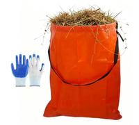 Garden Waste Bags, Outdoor Grass Collection Pouch With Shoulder Strap