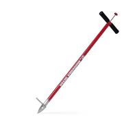 GARDEN WEASEL WeedPopper Step & Twist - Poignée Ergonomique Noire | Outil d'extraction de Mauvaises Herbes Debout pour enlever Le Pissenlit, la Crave et Les Racines | Désherbeur de pelouse et de