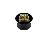 Garden Weeds Ask Questions Humour Jardinier PopSockets PopGrip Adhésif