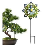 Garden Windmil - Moulins À Vent pour Le Jardin, Forme D'oiseau en Métal Créatif | Gardens Decor Wheels, Enjeux De Printemps Décor, pour Le Lit De Fleurs Clôture De La Ligne De Passerelle Cimetière De