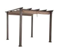 Garden Winds Housse de rechange sur mesure compatible avec la pergola Hampton Bay GFM00467F - Beige sable classique, 350