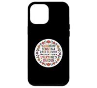 Garden Wisdom Floral Nursery Garden Center Logo Coque pour iPhone 12 Pro Max