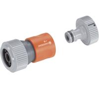 GARDENA 01750-20 Hahn- und Schlauchverbinder Set de raccords pour pompe 30,3 mm (1) (filet int.)