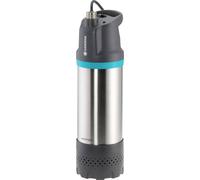 Gardena pompe immergée auto, débit de 6 100 l/h, avec filtre à impuretés, protection contre le fonctionnement à sec intégré (1773-20), Argenté/Noir/Turquoise/Orange, bis zu 6.100 l/h mit Automatik
