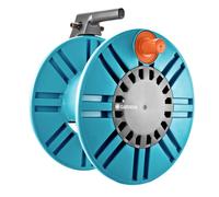 Gardena 2650-20 enrouleur de tuyau d'arrosoir de jardin Enrouleur mural Manuel Noir, Turquoise