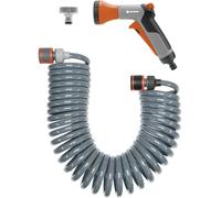 GARDENA 04647-20 6.1 mm 10 m 1/4 pouce 1 pc(s) gris, orange Set tuyau darrosage spiralé