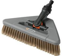 Balai de Lavage Souple articulé de Gardena : Brosse de Nettoyage articulée pour Le Nettoyage des Zones Difficiles à Atteindre (5560-20)