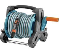 GARDENA 08010-20 Classic 10 Set Enrouleur de tuyau darrosage 13 mm 10 m 1/2 pouce 1 pc(s) noir, turquoise, orange