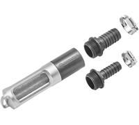 GARDENA 09093-20 Saugfilter mit Rückflussstop, Set für den Anschluss an Saugschläuche Filtre d'aspiration 220 mm acier inoxydable