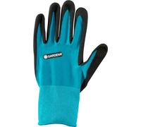 Gardena 11511-20, Gants de jardinage, noir, bleu, M, SML, Élasthanne, nitrile, polyester, 42% polyester, 55% nitrile, 3% Élasthanne
