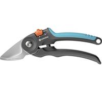 Gardena Cisaille de jardin Gardena PremiumCut: coupe en dérivation, pour bois frais, diamètre de coupe 22 mm, poignées ergonomiques, lames PowerCoating, fabriquées en Allemagne (12241-20)
