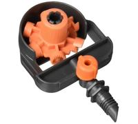 Gardena 139629 Micro-asperseur réglable 90° à 360° d'arrosage goutte à goutte, Noir