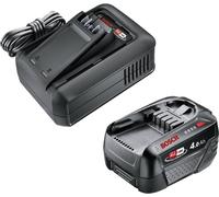 GARDENA 14915-20 Starter Kit QC AL 18V-44 + 1 x 4,0 Ah SoC Batterie pour outil et chargeur 18 V 4.0 Ah Li-Ion