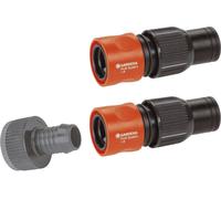 GARDENA 150-523 Kit de raccordement système pro pour pipeline et système sprinkler 19 mm (3/4'), orange/anthracite