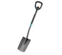 Gardena Bêche télescopique ErgoLine (17020-20) – Acier, repose-pieds, manche ergonomique