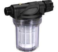 GARDENA 173-120 Préfiltre de pompe -3000l/h débit d'eau, noir/transparent