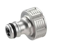 GARDENA 182-4150 Raccord de robinet Premium 26,5mm (G 3/4'), en vrac, gris argenté