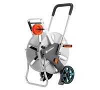GARDENA 18550-20 CleverRoll L Easy Metall Dévidoir de tuyau sur roues nu 1 pc(s) argent
