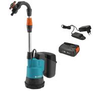 Gardena 2000/2 Pompe pour collecteur d'eau de pluie(2 bar/2 000 l/h)18V P4A, sans batterie