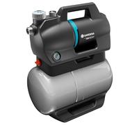 Gardena pompe hydraulique domestique 3900 Silent: Pompe dotée d’un réservoir d’eau de 21 l et d’un filtre intégré, débit de 3900 l/h, pression 4,3 bars, silencieuse, sans entretien (9066-20)