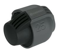 GARDENA 277-820 Embout SprSys 25mm, Quick&Easy, noir/gris (1 pièce)