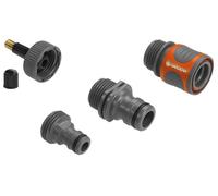 Gardena 2770-20 Raccord Des Tuyaux D'eau Gris, Orange 4 Pièce(s)