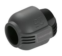 Bouchon femelle de Gardena : embout pour tuyau Gardena, raccord 25 mm, technologie de raccordement Quick&Easy, compatible avec les tuyaux Gardena, montage sans outil (2778-20)