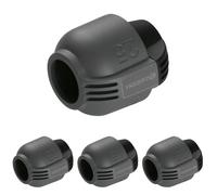 Gardena 2778 Bouchon de Fin de Ligne pour arroseur 25 mm (Lot de 4)