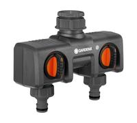 Gardena 38193 Double Valve de Tuyau d'arrosage