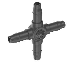 Gardena 4-Way Coupling 4.6 mm (3/16")