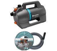 Gardena Pompe de jardin 5000 Silent Set - +26% débit, fonctionnement silencieux (9081-20)