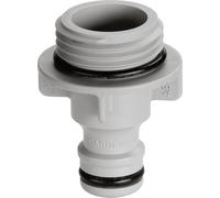 Gardena Connecteur régulier: raccordement de tuyau pour Arroseur de pelouse, pièce de rechange pour Arroseur / quadrangers, système d'origine (5304-20)