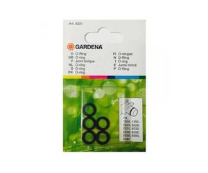Gardena 5331-20 - Juntas toricas 13 mm Para Los elementos de conexión « Quick & Easy » de la gama Micro-Drip. Contenido : 5 uds