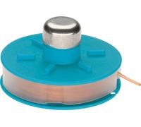 GARDENA 536-920 Bobine de fil pour TT230M +TL18 Turbotrimmer, turquoise/orange (6 m)