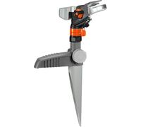 GARDENA 813-620 Arroseur circulaire et sectoriel avec pic, gris/noir/orange (1 pièce)