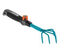 Gardena 8923-20 Petit désherbeur araignée à 5 dents pour ameublir le sol Manche