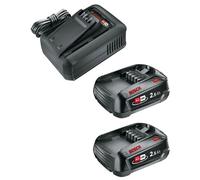 Gardena Kit de démarrage P4A QC AL 18V 44 + 2x2,5Ah - Batteries et chargeurs, Charge rapide