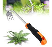 Gardena Appareil de désherbage avec manche, outil de jardinage pour creuser, transplanter, désherber (6 dents)