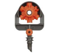 Gardena asperseur 6 configurations Micro-Drip-System 2 pcs, Noir/Orange, 5,5 x 3 x 2 cm