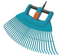 Gardena Balai à Gazon 2 en 1 XXL Combisystem de râteau de Jardin Extra-Large pour Le ramassage des Feuilles et des déchets de Jardin, Largeur de Travail 77 cm, pour Tous Les Manches CS (3107-20)
