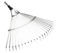 Gardena Balai à gazon acier Combisystem 50 cm – Râteau à feuillage compatible CS (3102-20)
