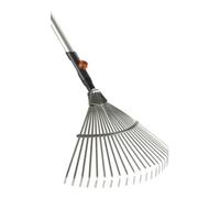 Gardena combisystem balais : Volume des dents d'acier à ressort galvanisées de haute qualité, poignée en bois en bois certifié FSC® 100pour cent , largeur de travail 50 cm (3022-20)