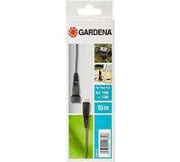 Gardena Câble de rallonge (10 m) : pour les pluviomètres électroniques et les sondes d'humidité Gardena, câble à système de clic, extensible jusqu'à 105 m, à poser en surface ou à enterrer (1186-20)